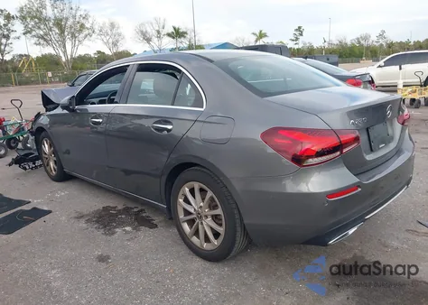 2020 Mercedes-Benz A 220 z USA, uszkodzony, nr VIN WDD3G4EB0LW041889